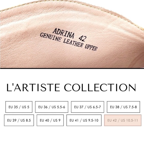 L’Artiste Adrina Bootie Pink & Tan Floral Peep Toe Heels Euro Size 42 = US 11 - Picture 9 of 13